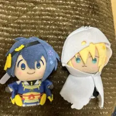 刀剣乱舞指の上わんぱくぬい　三日月宗近　山姥切国広2体セット