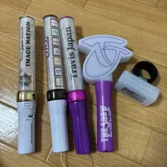 TravisJapan ペンライト ペンラ キンブレ 5点セット