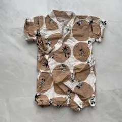 BREEZE ミッキーマウス 甚平 ロンパース 80