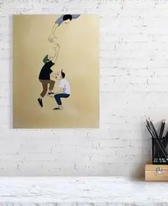 花井祐介　シルクスクリーンポスター　A3 yusukehanai 花井祐介 シルクスクリーンポスター A3 yusukehanai 花井祐介