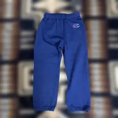 新品タグ付チャンピオンキッズ100ネイビースウェットパンツNAVY