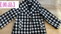 【美品】poolstudio 千鳥柄ジャケット