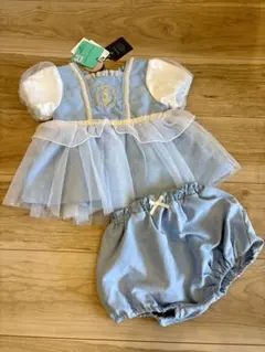 【新品タグ付】cottoliシンデレラドレス2点セット　コスプレ仮装　プリンセス