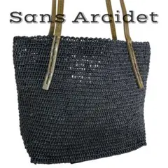 【美品】 Sans Arcidet かごバッグ XS