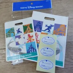 ディズニーリゾート レトロ柄ミニミニ紙袋 希少品