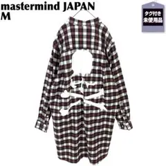新品　定価13.3万　mastermind JAPAN チェックロングシャツMのサムネイル