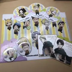 進撃の巨人　アニメイトカフェコラボセット