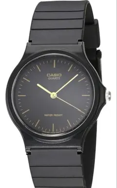 未使用 CASIO ブラック クォーツ