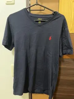 新古美品‼️ラルフローレンTシャツ ネイビーブルー色メンズMサイズ綿100%