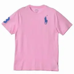 新品未使用ラルフローレン 160cm/ボーイズL ビックポニーTシャツ ピンク
