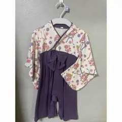 袴ロンパース　80cm