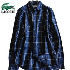 未使用級 LACOSTE ラコステ チェック ゴルフ ストレッチ - メルカリ