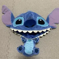美品　スティッチ　ファンキャップ　ディズニー
