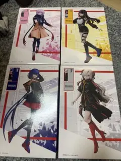 神椿市建設中。 1/7スケールフィギュア 4種セット ラウンドワン限定
