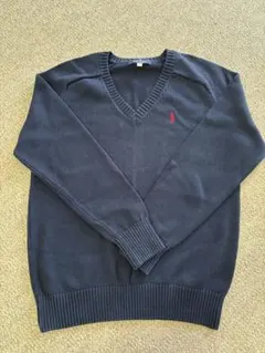 EAST BOY ネイビー Vネックセーター M