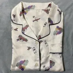 GU スヌーピー柄 半袖パジャマ M 上のみ アイボリー