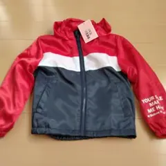 【新品】LOVE　POWERS　カラフルフード付きジャケット110cm