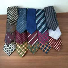ネクタイまとめ売り 16本セット 多様なデザイン