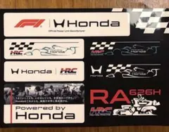 HONDA　ステッカー　シール　1枚　F1　HRC　ホンダ