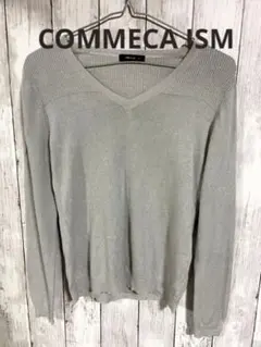 新品、未使用！COMMCA ISMレディースVネックカットソー