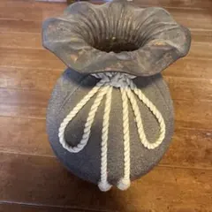 龍の浮き彫り 陶器製 縄巻き 壺 - メルカリ