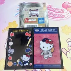 タイトーくじ　サンリオ　侍ジャパン　G賞　クリアカード　ハローキティA