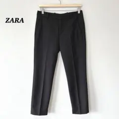 ZARA ザラ　パンツ　ブラック　黒　スラックス　仕事　センタープレス　984