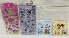 正規品　ボンボンドロップシール　おはじきシール　たれぱんだ　こげぱん　マイメロ