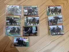 サラブレッドホースコレクション 10枚セット　箔押し3枚　値下げok