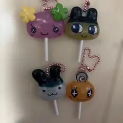 ◇たまごっち　カラフルキャンディーチャーム　ガチャ　4個セット