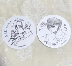 ブルーロック 伊勢丹 コースター 冴 凛 セット ドリンク 特典 ノベルティー