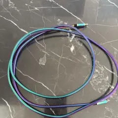 グラデーションカラー 充電ケーブル USB-C Lightning
