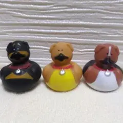 ラバーダック dogバージョン 3個セット 犬 オリエンタル ②