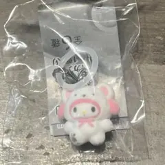 ガチャ サンリオ めじるしアクセサリー ふわふわスノー マイメロディ マイメロ