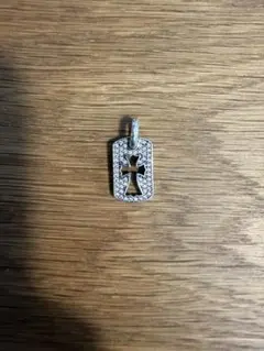 ゲリラオークション　クロームハーツ　タイニーカットアウト　ドックタグ