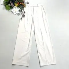 ワイドパンツ センタープレス