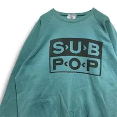 BPCN レーベル スウェット 古着 サブポップ レコード 音楽 ミュージック