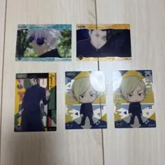 呪術廻戦 カード 5枚セット