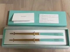 Tiffany ティファニー　夫婦箸 Tiffany & Co. ティファニー 夫婦箸セット(非売品) TIFFANY&Co