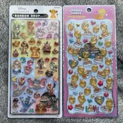 【新品】クラシック♪トゥイーティー♪シール2点セット♪Disney♪匿名配送♪
