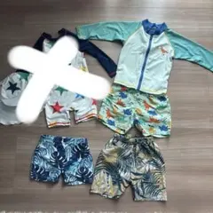 ベビー水着セット 90 男の子