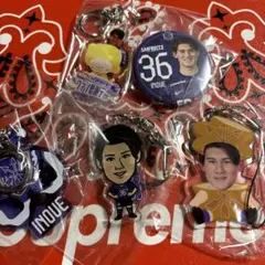 サンフレッチェ広島　井上愛簾　アクリルキーホルダー　缶バッジ　5点　まとめ売り