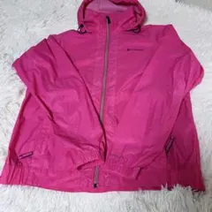 美品　Columbia ピンク マウンテンパーカOMNIーSHIEL L