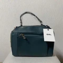 ショルダーバッグ ハンドバッグ 緑 新品未使用