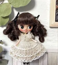 プチブライス　アウトフィット　ハンドメイド　ドレス