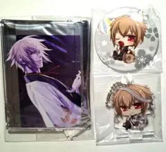 薄桜鬼 風間千景 キーホルダー アクリルスタンド 缶バッジ