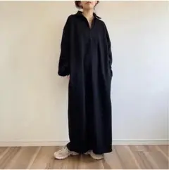 wee9s 黒 ハイネック ワンピース