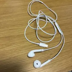 純正アップル未使用有線イヤホンライトニング端子