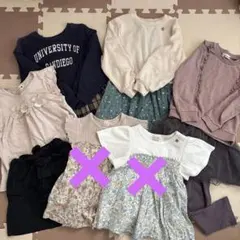 プティマイン ブランシェス　アプレレクール 110 おまとめ6点