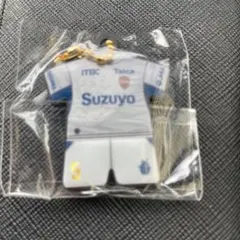 清水エスパルス ユニフォーム型ラバーキーホルダー 5 北爪健吾選手（現松本山雅）